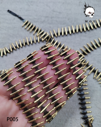 Лента патронов для пулемета MG42/MG34 - 1/6 WWII German MG42/MG34 Machine Gun Belt (P005) - MOETOYS