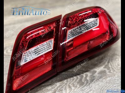 Стопы Toyota Camry 40 светодиодные красные-белые