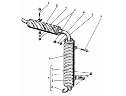 глушитель дв 1661