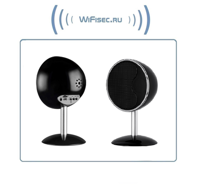 WiFi видеоняня/музыкальная беспроводная колонка Bluetooth, с DVR. Full HD (HDSmartIPC)