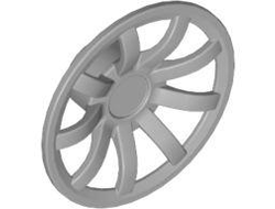 Wheel Cover 9 Spoke - 24mm D. - for Wheels 55982 and 56145, Pearl Light Gray (62701 / 4527058)
