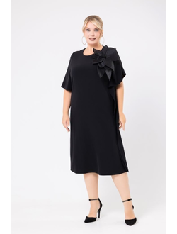 Платье 132908 чёрный 54,56,58р