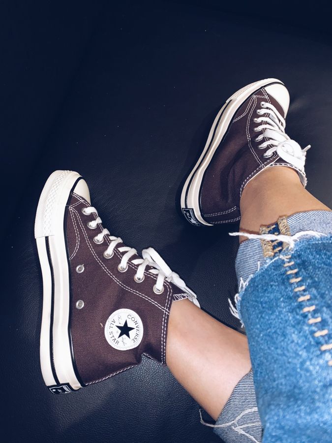 Купить мужские кеды Converse Chuck Taylor 70 коричневые высокие у ...