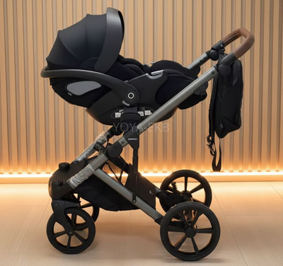Детская коляска 3 в 1 Luxmom 710 Черный