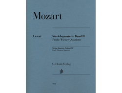 Mozart. Streichquartette Band 2 für 2 Violinen, Viola und Violoncello Stimmen