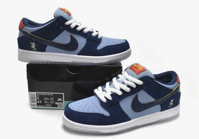 Nike SB Dunk Low Why So Sad (Синие) новые