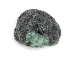 Берилл зеленый в слюдите, Россия, Урал (27*25*10 мм, 8,1 г) №27562