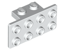 Bracket 1 x 2 - 2 x 4, White (93274 / 6035539 / 6158058)