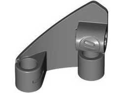 Technic, Panel Curved #10 3 x 3 Tapered Right, Dark Bluish Gray (2403 / 6426608)