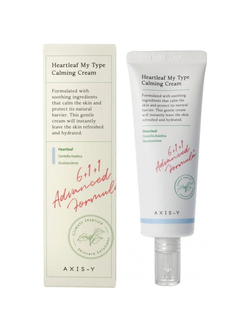УСПОКАИВАЮЩИЙ ГЕЛЬ-КРЕМ AXIS-Y HEARTLEAF MY TYPE CALMING CREAM