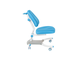 Комплект стол-трансформер Fundesk Sentire Blue + эргономичное кресло Fundesk Ottimo Blue