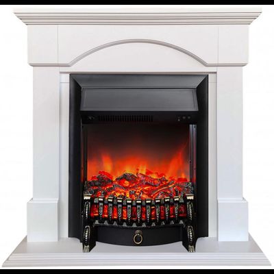 Электрокамин Женева WT с очагом Fobos