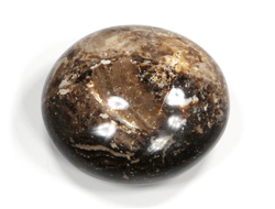 Опал черный, полировка, Мадагаскар (59*52*28 мм, 107 г) №27245