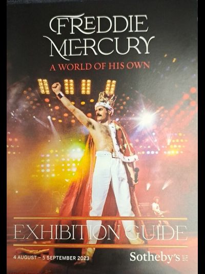 Freddie Mercury A World Of His Own Exhibition Guide Sotheby's, Фирменный мерч, Intpressshop