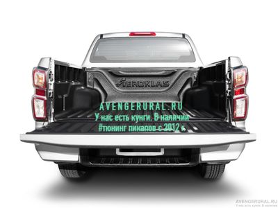 Вкладыш в кузов под борта Aeroklas на пикап Isuzu D-max 2021-2022 нового поколения RG-01 DoubleCab