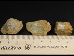 Топаз, кристалл, "дикий", в ассортименте, Россия, Забайкальский край (20-30 мм, 10-11 г) №36038