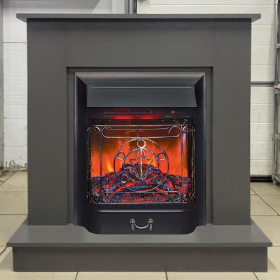 Электрокамин Лорд Люкс GR с очагом Majestic