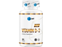 Витамин D3 5000IU, Gold Line, 90 softgels (SNT)
