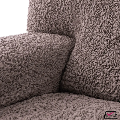 Чехол на кресло Верона Марсала. Защита мягкой мебели от животных. ИТАЛИЯ