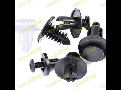 Заклепки автомобильные с набором инструментов для снятия обшивки