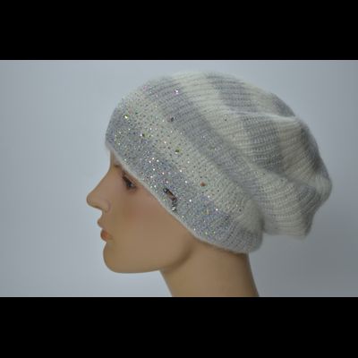 Vizio Италия 1414 берет белый с серым