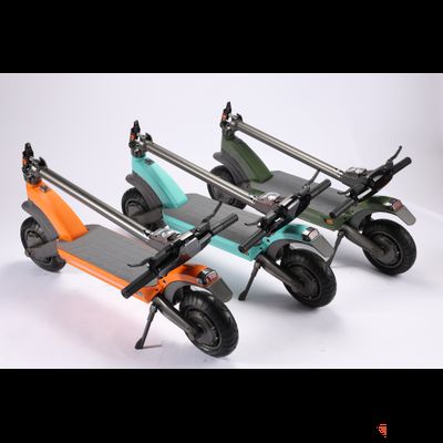 Электросамокат E-TWOW Tank Torq TK5 Dual Motor зеленый