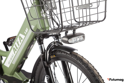 Электровелосипед Gelbert ALFA 1 ST зеленый