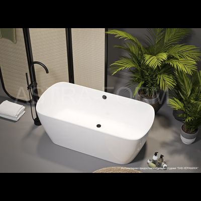 Astra-Form ванна Антарес Solid Surface 160/75 см белая матовая