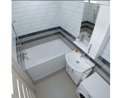 Акриловая ванна, Triton Стандарт-120, 120x70x58 см