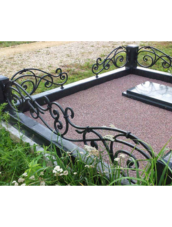 Комбинированная ограда 2