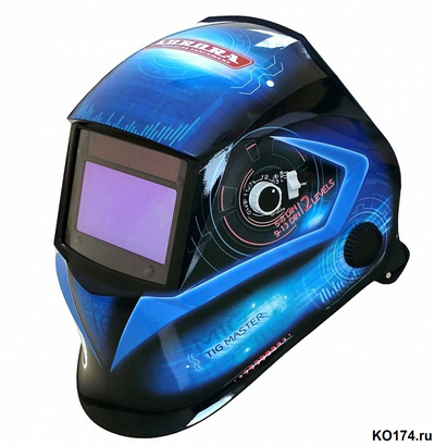 Маска сварщика хамелеон Aurora SUN 7 TIG Master обзор 99х55