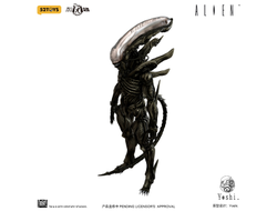 Чужой (серия Alien) - Коллекционная фигурка 1/12 SCALE Alien (52TOYS01) - 52TOYS