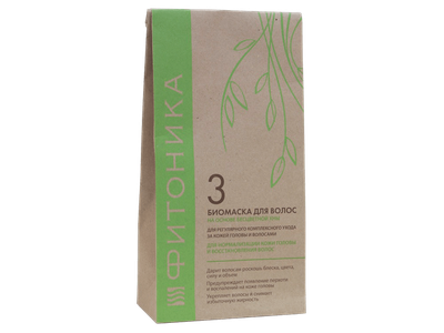 Биомаска для волос Фитоника №3 нормализация и восстановление волос