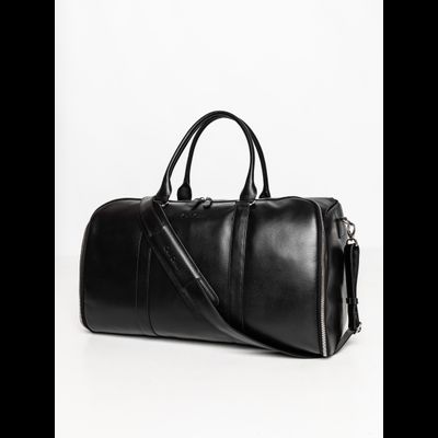 Кожаный портплед / дорожная сумка Goffredo 
Premium black (арт. 4045-51)