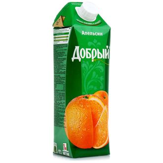 Сок "Добрый" Апельсиновый 1 литр