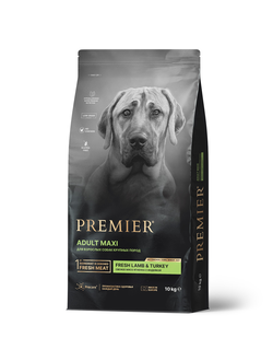 PREMIER (Премьер) сухой корм для собак крупных пород, Ягненок, индейка 10 кг