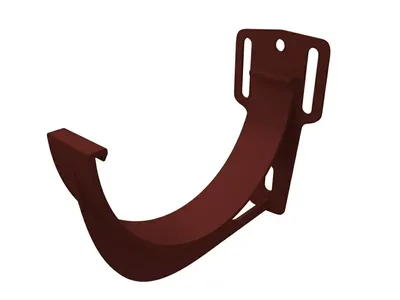 Кронштейн желоба Дизайн 135 slider ПВХ Grand Line шоколадный