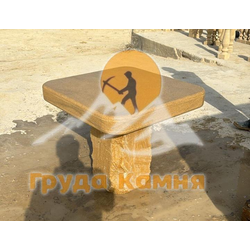 Столы  столешницы из полированного Гелинбатанского ракушечника