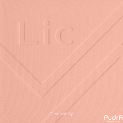 LIC Матовые румяна для лица Matte blush Тон 12 Velvet Lily 13 гр