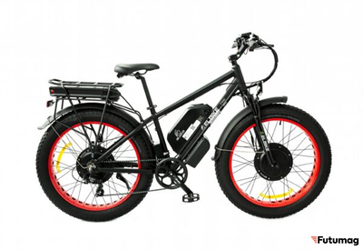 Электровелосипед Elbike Phantom Twix 2000 черный