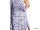 Костюм женский голубой в клетку Pretty One р.42-44