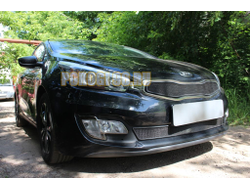 Защита радиатора KIA Pro Ceed II 2012-2015 black низ