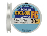 Леска Sunline флюорокарбон SIG-FC 30м d-0.180мм 2,2кг поводковый