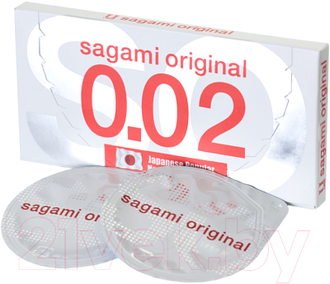 710 Презервативы Sagami Original 0.02 №2 ультратонкие, гладкие