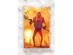 Магнит Привет Сосед/ Hello Neighbor №9