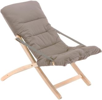 Кресло-шезлонг деревянное складное Linda Soft