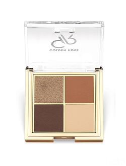 Golden Rose Тени для век QUATTRO EYESHADOW PALETTE тон 04 Coffee Dream