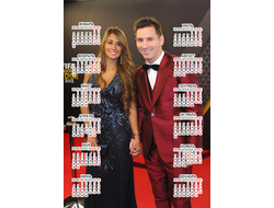 Календарь настенный Лионель Месси, Lionel Messi №9