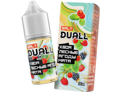 DUALL SALT (STRONG) 30ml - ХВОЯ / ЛЕСНЫЕ ЯГОДЫ / МЯТА