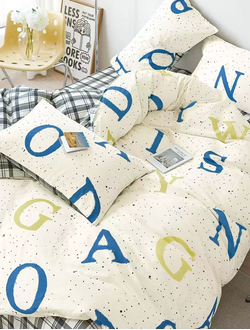 Постельное белье TANGO комплект сатин двуспальный 180x210x1 220x245x1 50x70x2 TS02-X254-50